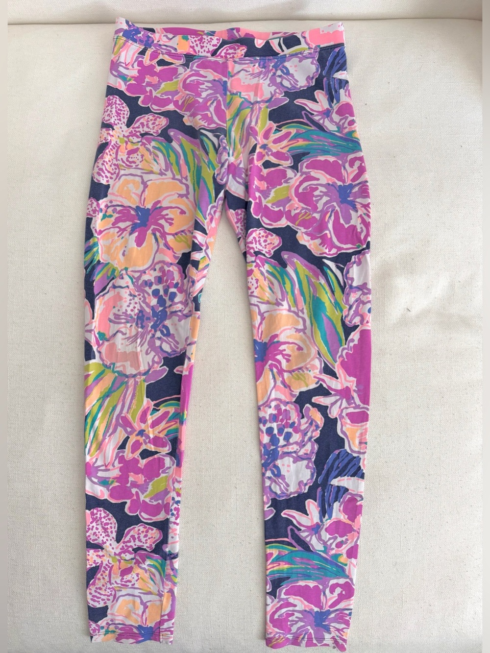 Lilly Pulitzer Girls Floral Leggings